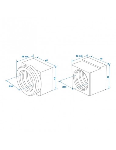 Cojinete de guía para freno de inercia ALKO