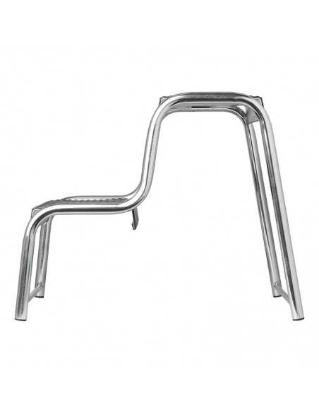 Non-slip galvanized steel double step Non-slip galvanized steel double step