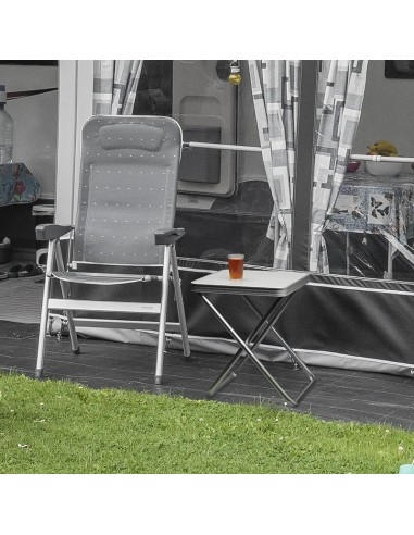 Sgabello pieghevole con piano di lavoro