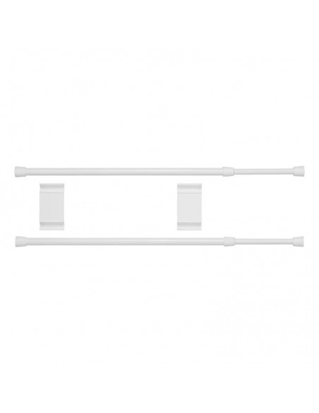 Barras de bloqueo extensible de 40.5 hasta 71 cm para neveras y armarios Barras de bloqueo extensible de 40.5 hasta 71 cm para neveras y armarios