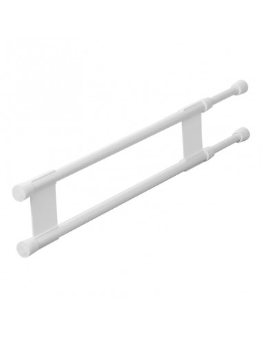 Extendable locking bars from 40.5 to 71 cm for refrigerators and cabinets