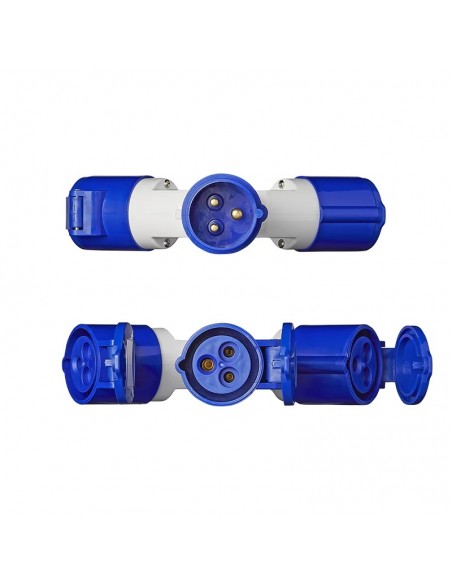 Adaptador Separador com 3 tomadas EEC 16 A Adaptador Separador com 3 tomadas EEC 16 A