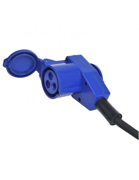 Cavo di prolunga 25m CEE con connettore angolo CEE + connettore Schuko 3x2,5mm2 Cavo di prolunga 25m CEE con connettore angolo CEE + connettore Schuko 3x2,5mm2