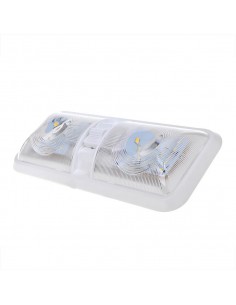 Plafón blanco de 48-leds 12V 640lm 38x208x127mm ProPlus