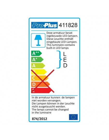 Plafón redondo COB-led 12V 150lm ProPlus