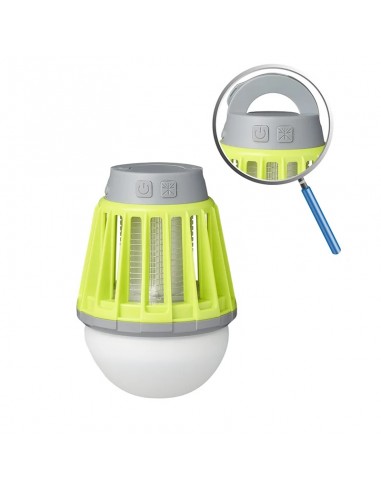 Lámpara y luz ultravioleta anti mosquitos recargable Trap Pro plus