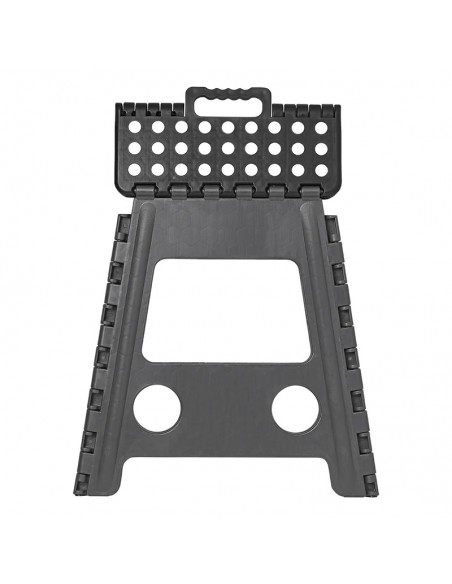 Folding stool with non-slip tray Folding stool with non-slip tray