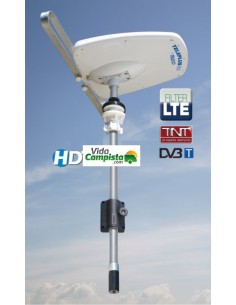 Antena direccional TelePlus 3G 38dB con Mástil