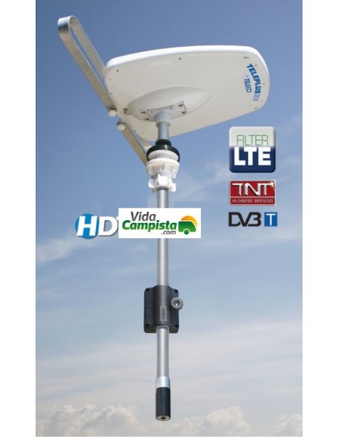 Antena direcional TelePlus 3G 38dB com Mastro