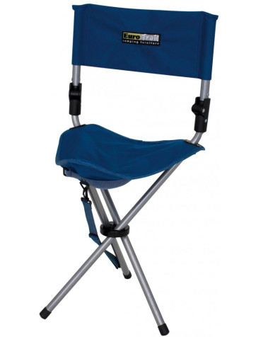 Leinwand Escabeau folding chair with backrest