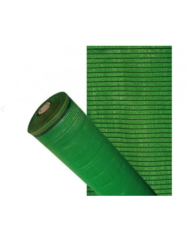 Malla de sombreo color verde