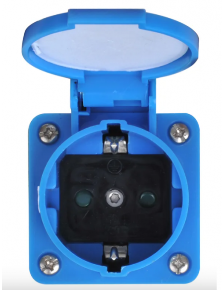 Cetac male adapter with female plug with cover