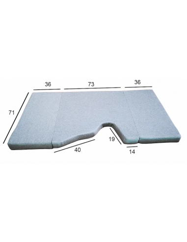 Cama delantera para Renault Trafic, Opel Vivaro, Nissan Primastar y Fiat Talento 2002-2002