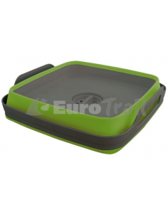 Cubo plegable con tapón de 7.8 litros EuroTrail