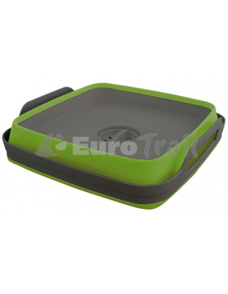 Secchio pieghevole con cappuccio da 7,8 litri EuroTrail Secchio pieghevole con cappuccio da 7,8 litri EuroTrail