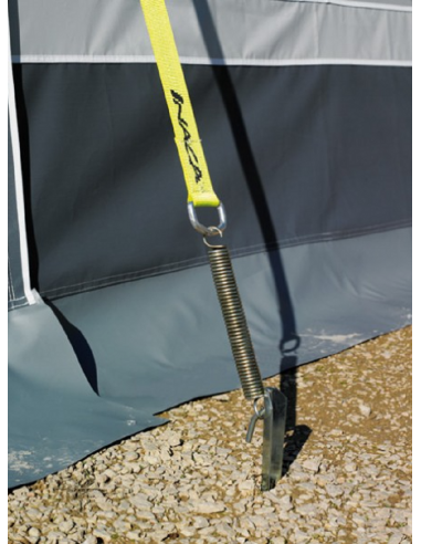 Cinghie di aspirazione anteriori per avanzi gialli