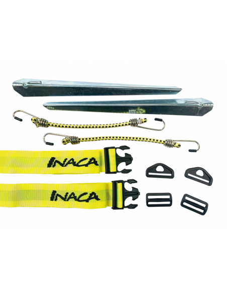 Cinghie di aspirazione anteriori per avanzi gialli Cinghie di aspirazione anteriori per avanzi gialli