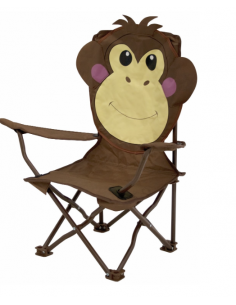 Silla plegable infantil con diseño Mono Eurotrail