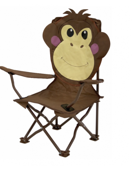 Silla plegable infantil con diseño Mono Eurotrail