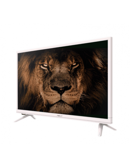 Televisor Nevir 12v/24v/220v HD LED 24"  blanco Televisor Nevir 12v/24v/220v HD LED 24"  blanco