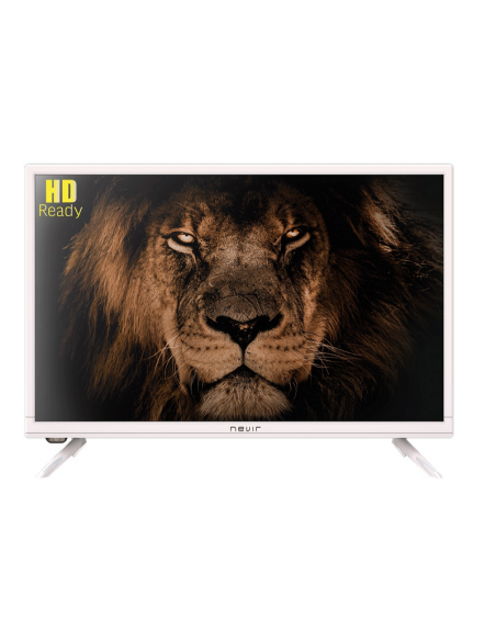 Televisor Nevir 12v/24v/220v HD LED 24"  blanco Televisor Nevir 12v/24v/220v HD LED 24"  blanco
