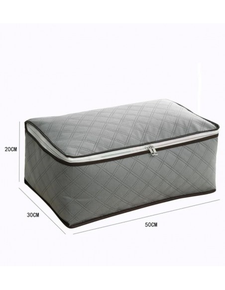 Borsa per abbigliamento grigio