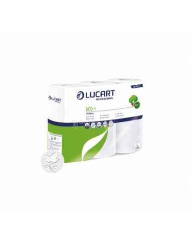 Papel higiénico Lucart 6 rollos ecologico