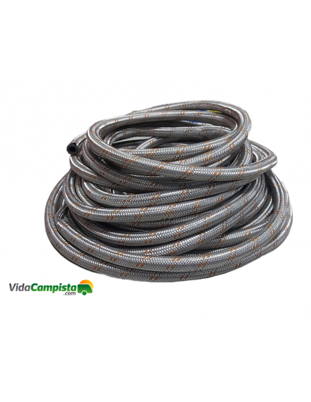 Tubo intrecciato per gas butano o propano 9x16mm