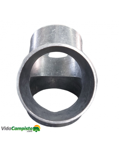 Bifornazione interna in "Y" per canale Piazzetta pellets stufe