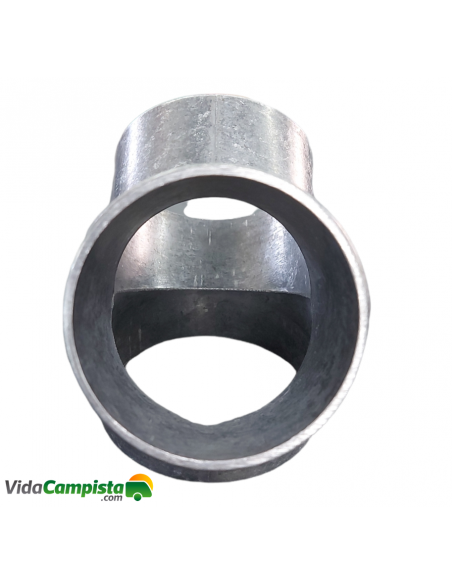 Bifornazione interna in "Y" per canale Piazzetta pellets stufe