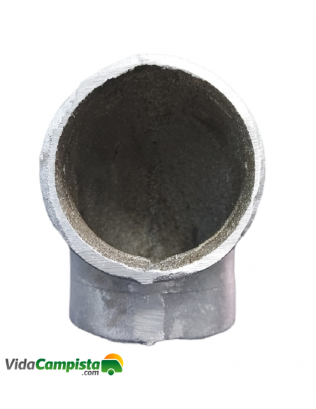 Elbow for Piazzetta 90º piping for Pellet stoves