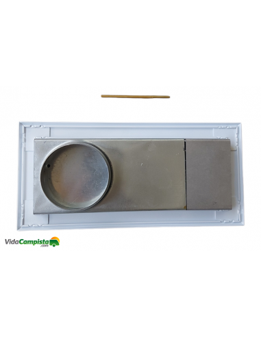 Grille with closure without rear for piping Piazzetta Pellet stoves