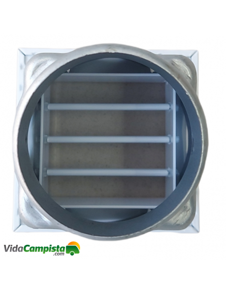 Grille ou mini bouche pour tuyauterie Poêles à granulés Piazzetta