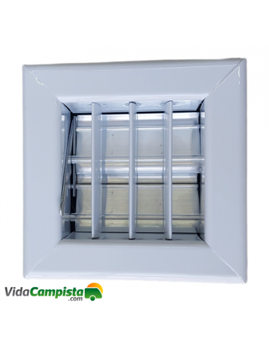 Grille ou mini bouche avec fermeture pour tuyauterie Poêles à granulés Piazzetta