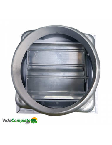 Grille ou mini bouche avec fermeture pour tuyauterie Poêles à granulés Piazzetta