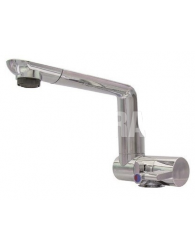 Rubinetto automatico Arona 12V cromato