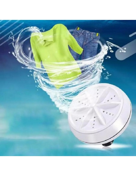 Tragbare Turbo-Ultraschall-Waschmaschine