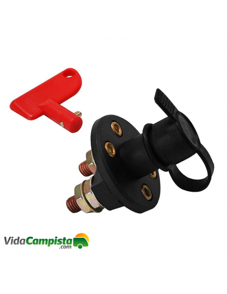 Interruptor de bateria com chave removível