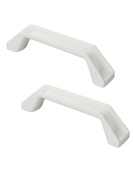Maniglia di manovra bianca x2 pz Maniglia di manovra bianca x2 pz