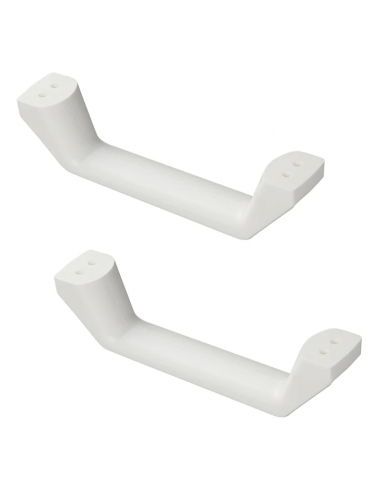 Maniglia di manovra bianca x2 pz