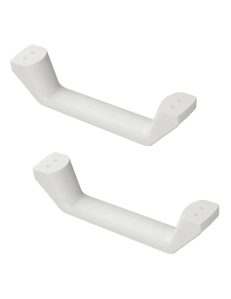 Asa tirador de maniobra blanca x2 uds Asa tirador de maniobra blanca x2 uds