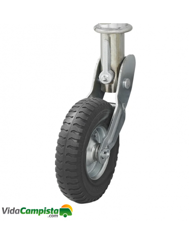 Jockey wheel telescopic support 60mm