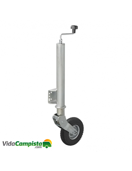 Jockey wheel telescopic support 60mm
