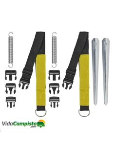 Kit de 2 cinchas para toldo 2x3m