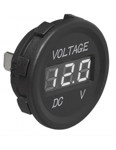 Voltímetro digital para encastrar de 6 a 30A
