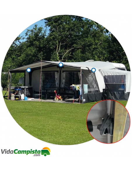 Clip de fixation pour les avances Fix-On x2 unités