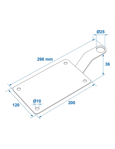 Piega multifunzionale per telaio del veicolo