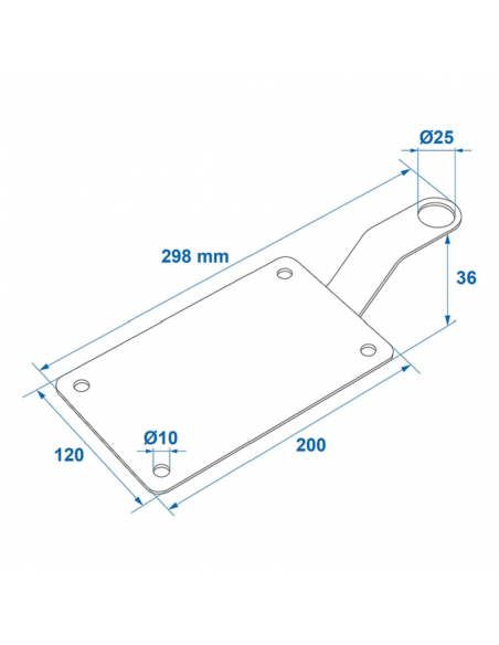 Piega multifunzionale per telaio del veicolo