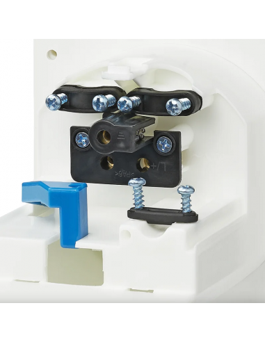 Tappo quadrato per parete CEE integrato maschio