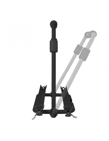 Bike rack for caravan trailer black